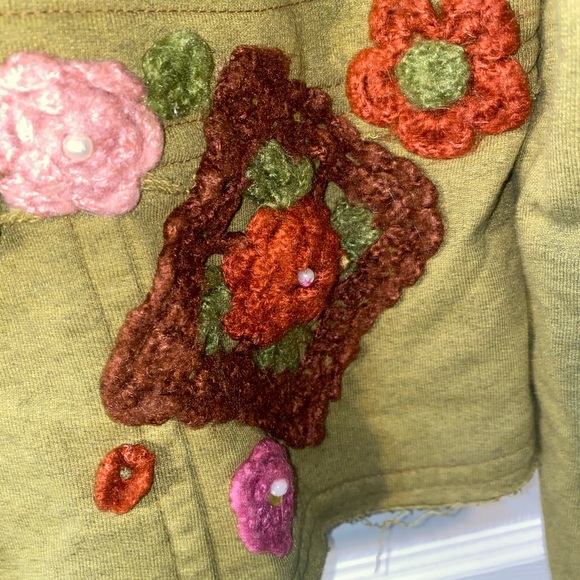 Ivy Jane Olive Embroidered Women's Blazer - Picture 3 of 7